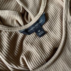 Banana Republic Ribbed Bodysuit, Size M